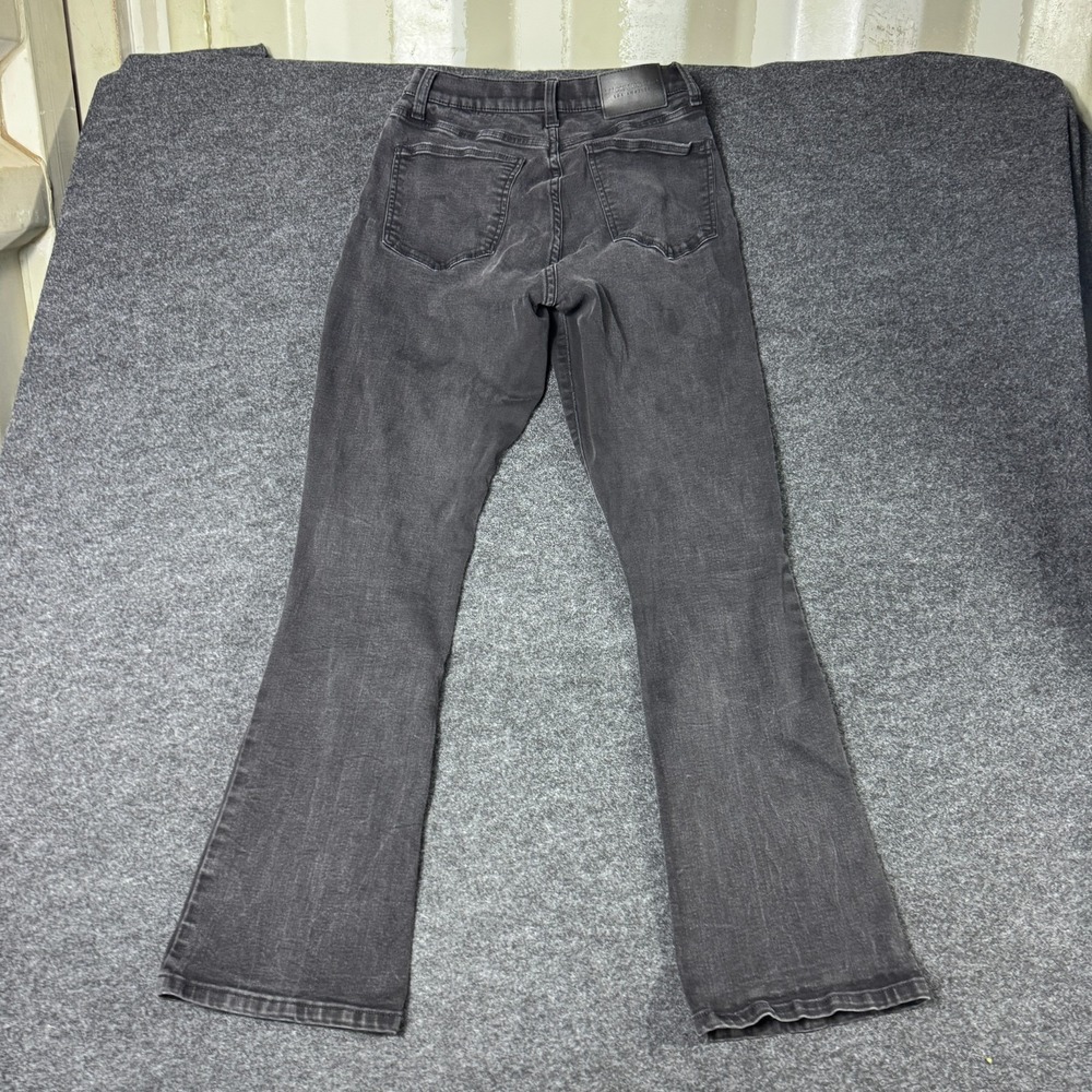 Lucky Brand Jeans Womens 10x30 Charcoal Gray Travel High Rise Bianca Bootcut Leg